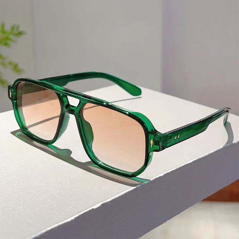 Street Fashion Glasses - Nouvelles Lunettes de Soleil Carrées Vintage