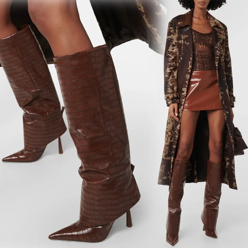 Street Fashion Rome 2026 - Bottes hautes pour femmes Eilyken, design