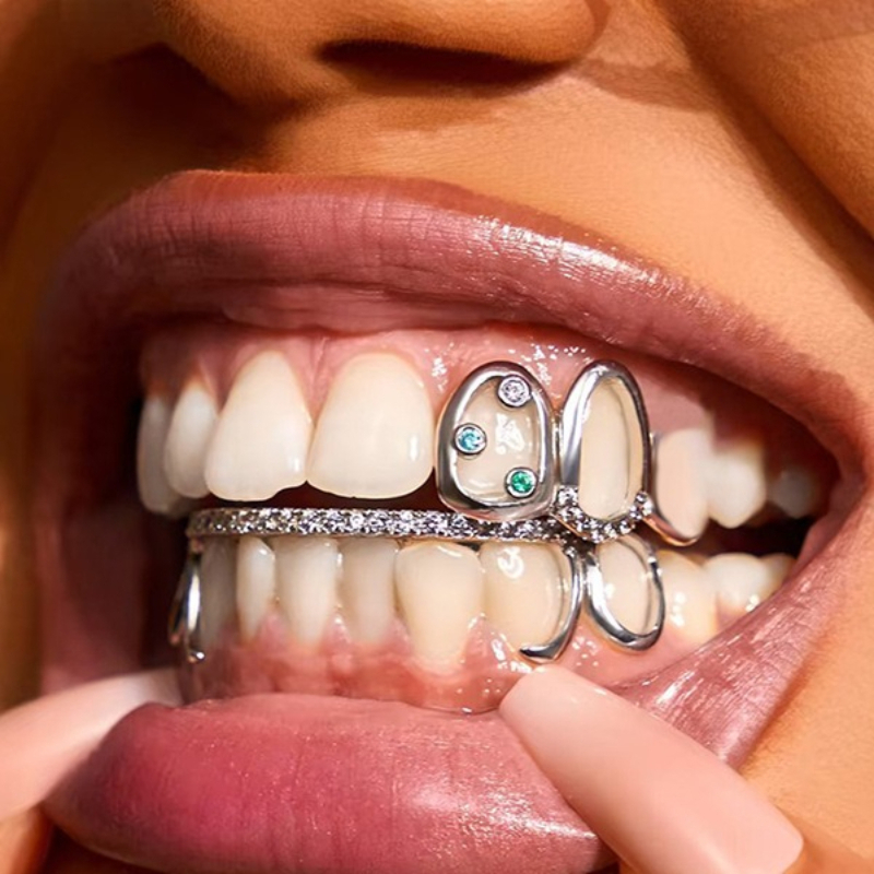 Street Fashion Essentials - 1 pièce Grillz dentaire Hip Hop