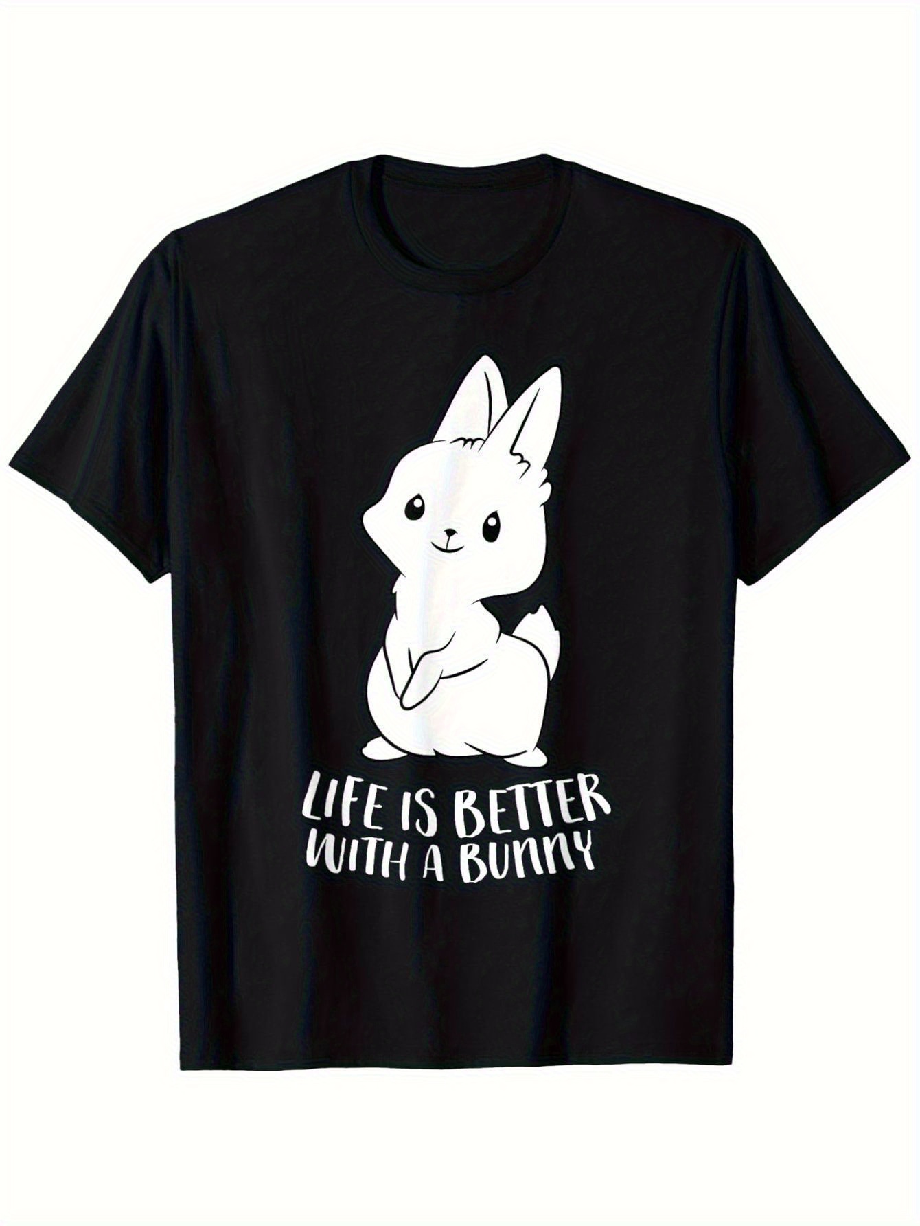 Quirky Street Fashion - T-shirt Homme Horror Bunny Quirky Cute
