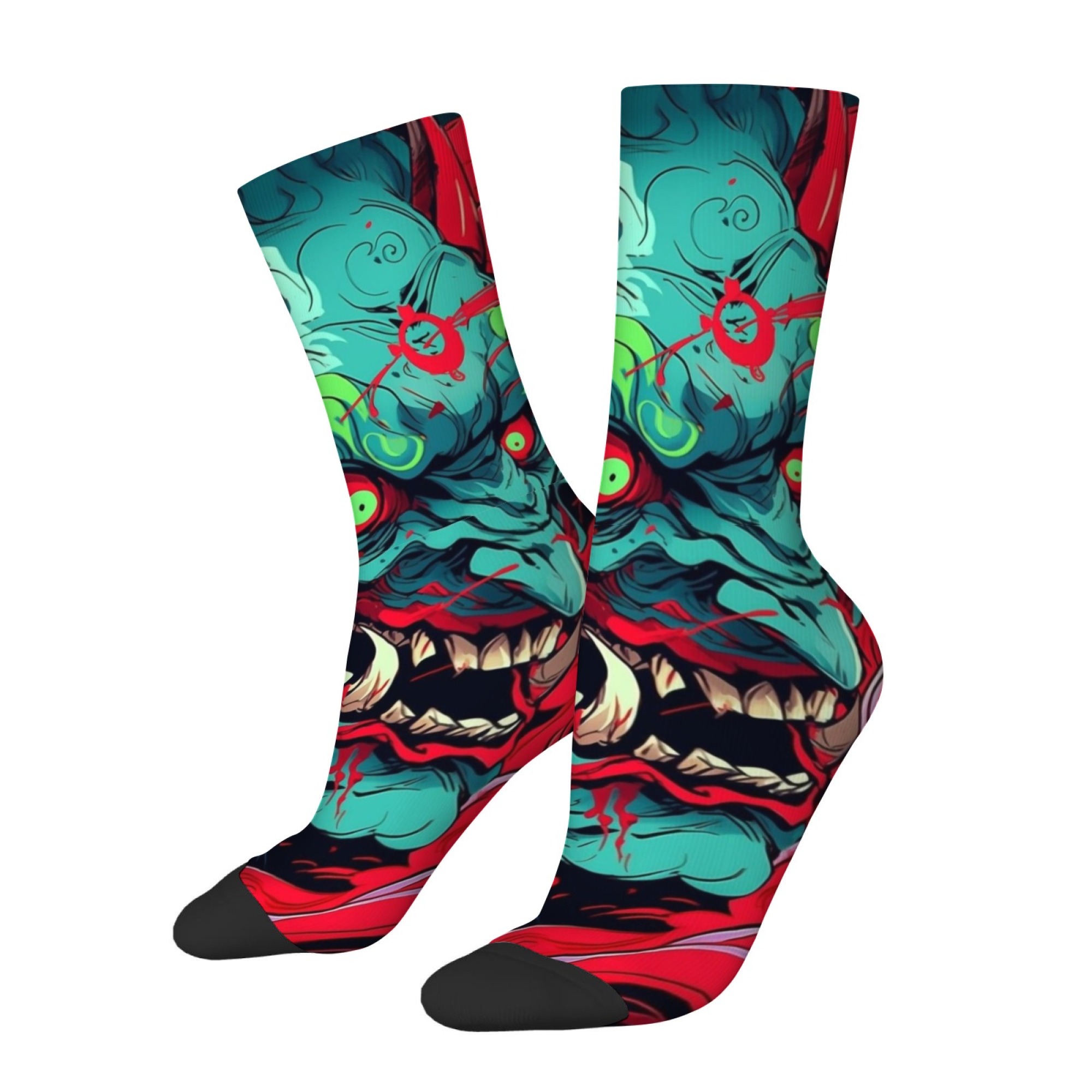 Quirky Street Fashion - Chaussettes pour hommes avec imprimé de