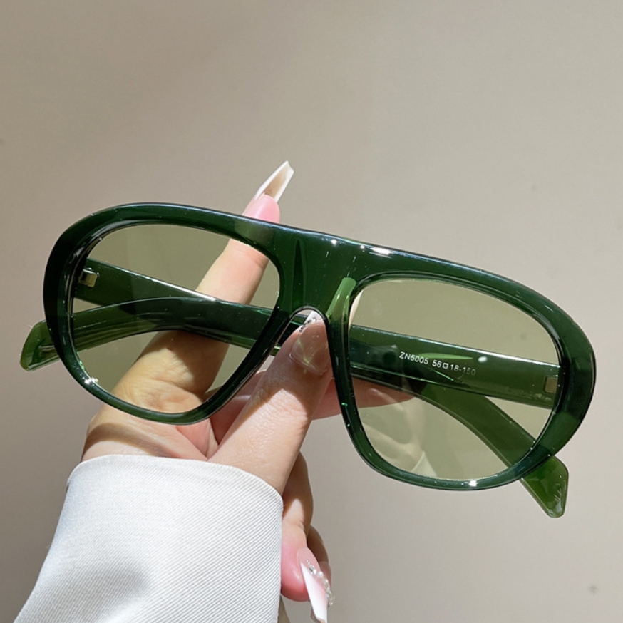 Street Fashion Glasses - Nouvelles Lunettes de Soleil Pilote Surdimensionnées