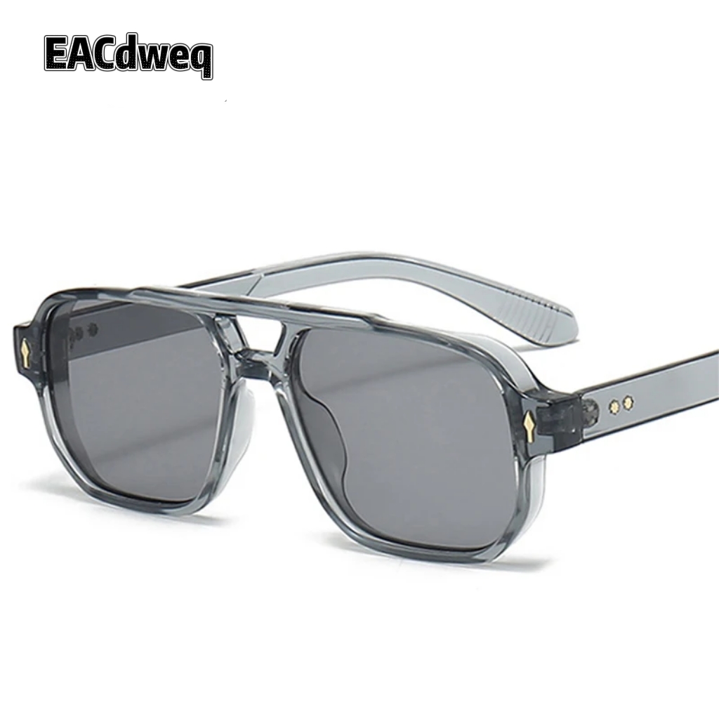 Street Fashion Glasses - Lunettes de soleil carrées vintage à