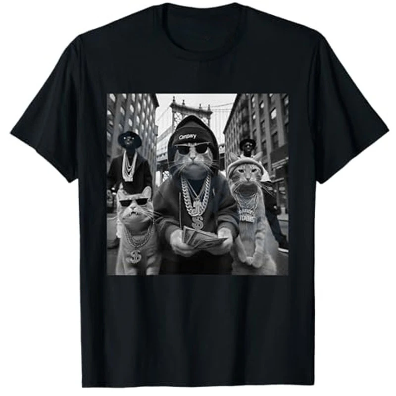 Quirky Street Fashion - Offre spéciale drôle chat rue noyau