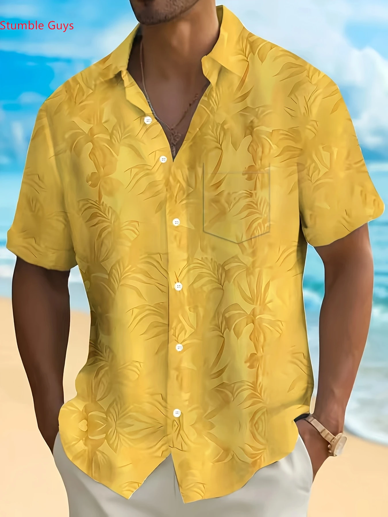 Chemise Hawaïenne Décontractée - Street Fashion Outfit For Men avis et prix