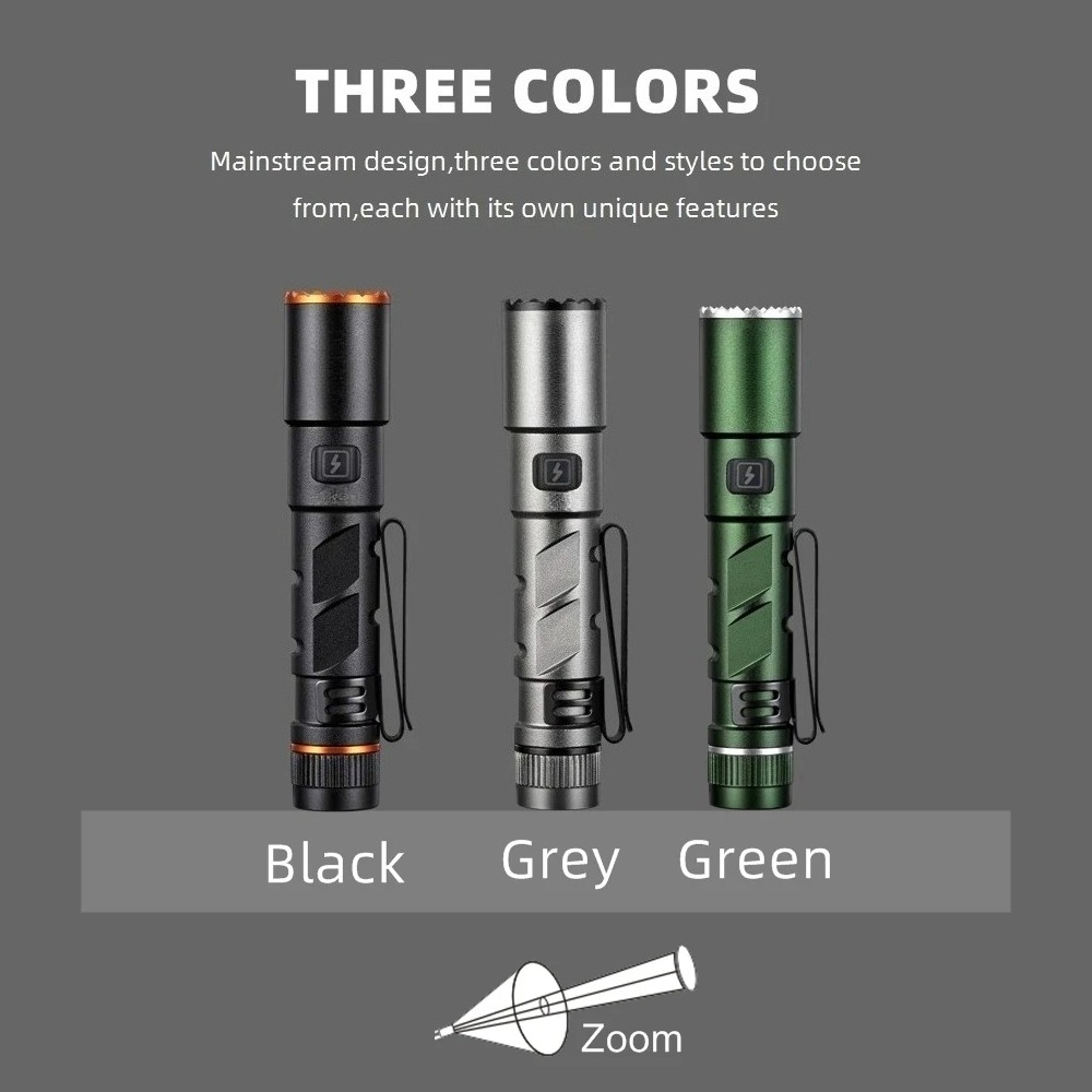 Mini lampe torche LED Zoom EDC - Street Fashion Blog avis et prix