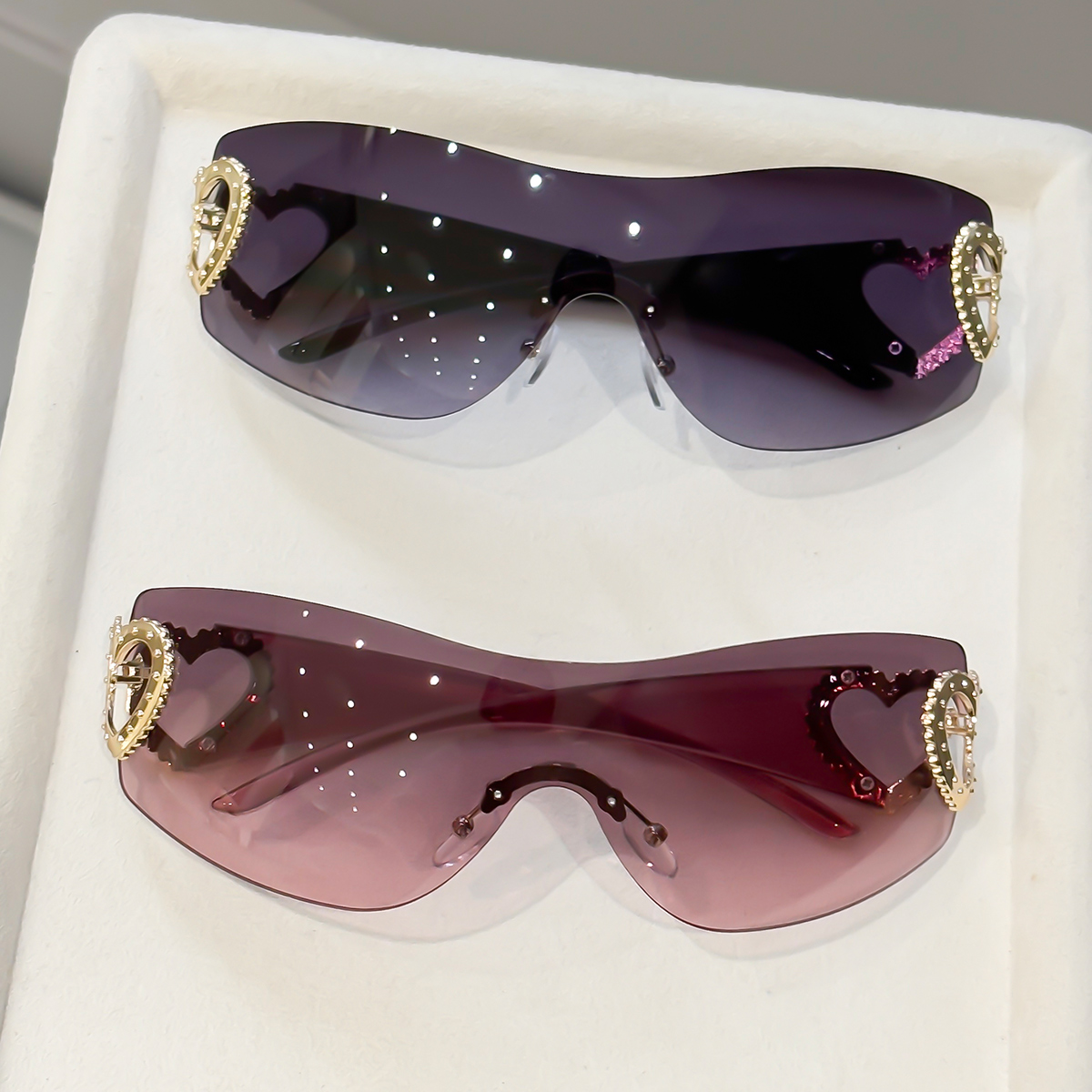 2 paires de lunettes Y2K sans  - Street Fashion Glasses avis et prix