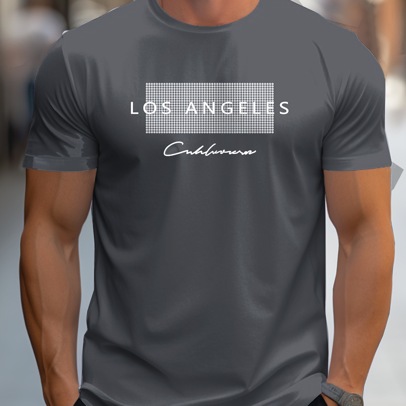 T-shirt à manches courtes pour - Street Fashion Los Angeles avis et prix