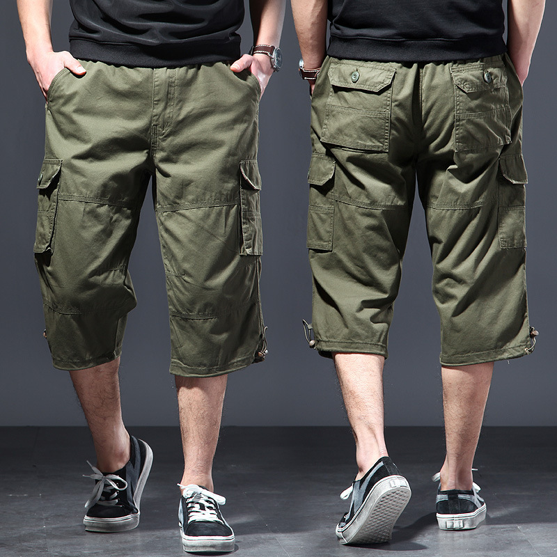 Pantalon 3/4 en coton pour hom - Street Fashion Plus Size avis et prix