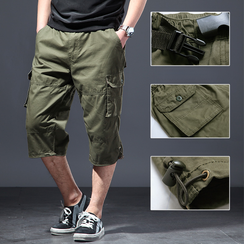 Pantalon 3/4 en coton pour hom - Street Fashion Plus Size avis et prix