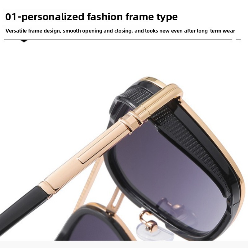 Lunettes de soleil rétro ovale - Street Fashion High End avis et prix