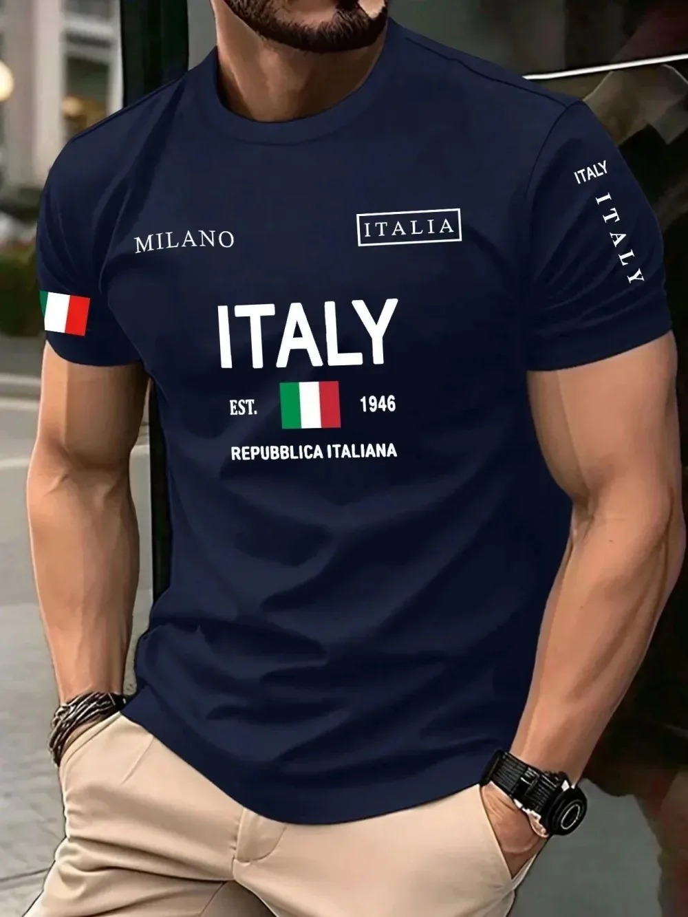 T-shirt Homme Respirant à Séch - Street Fashion In Milan avis et prix