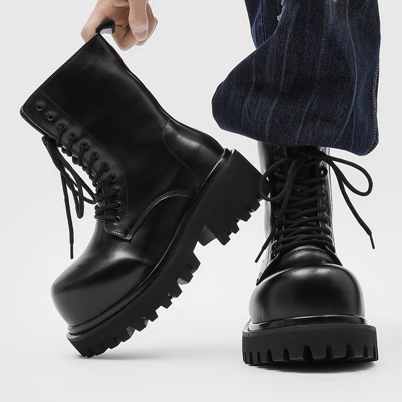 Bottes décontractées pour coup - Street Fashion Plus Size avis et prix