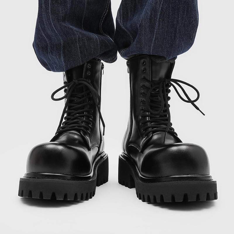 Bottes décontractées pour coup - Street Fashion Plus Size avis et prix