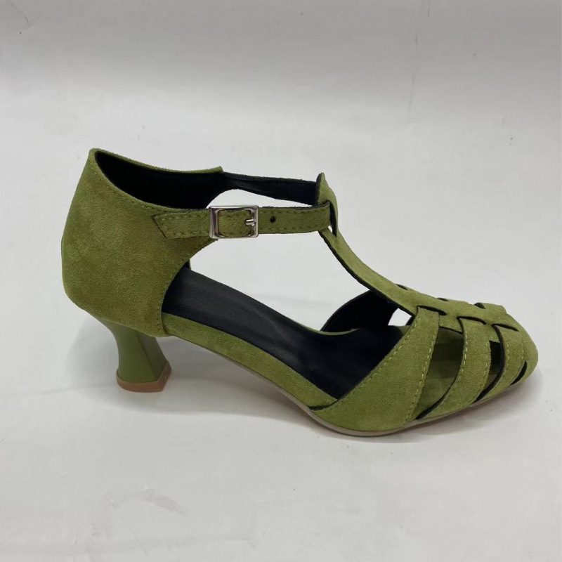 Sandales à talon chaton en dai - Street Fashion Dress avis et prix