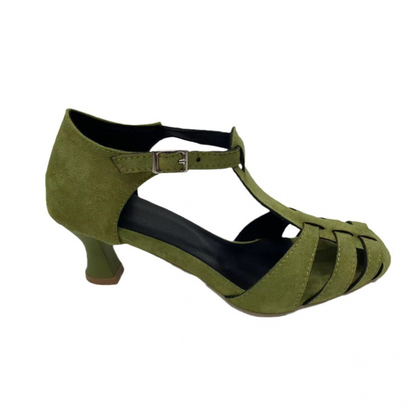 Sandales à talon chaton en dai - Street Fashion Dress avis et prix