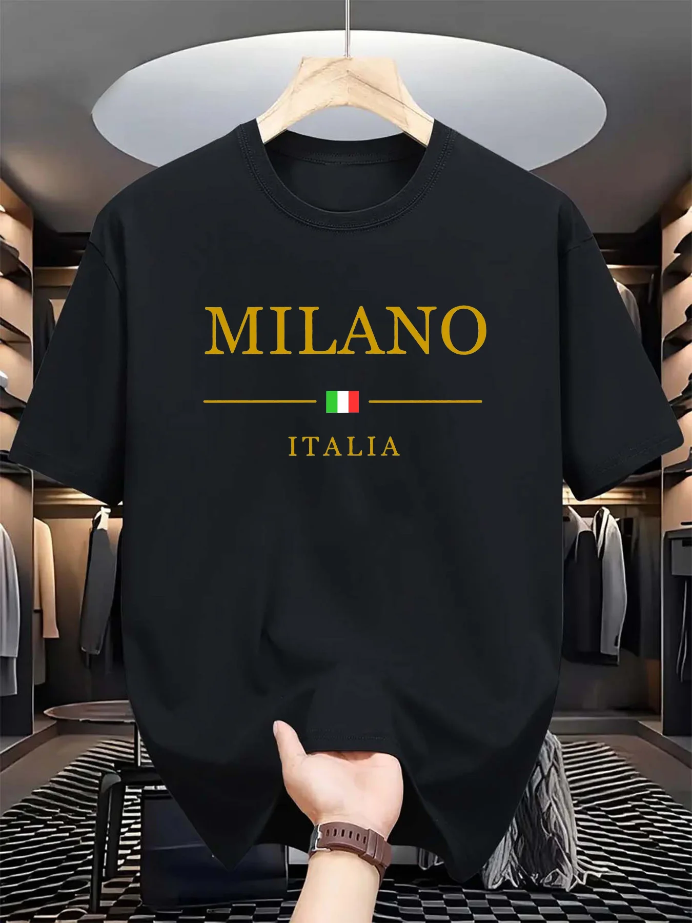 T-shirt d'été à manches courte - Street Fashion In Milan avis et prix