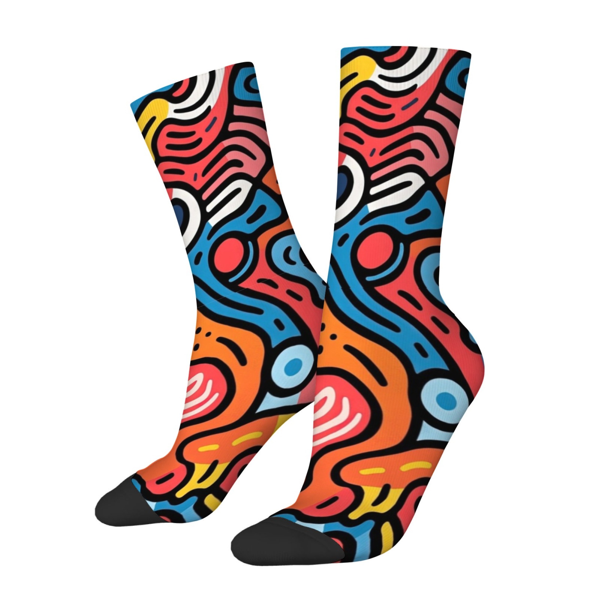 Chaussettes pour hommes à impr - Quirky Street Fashion avis et prix
