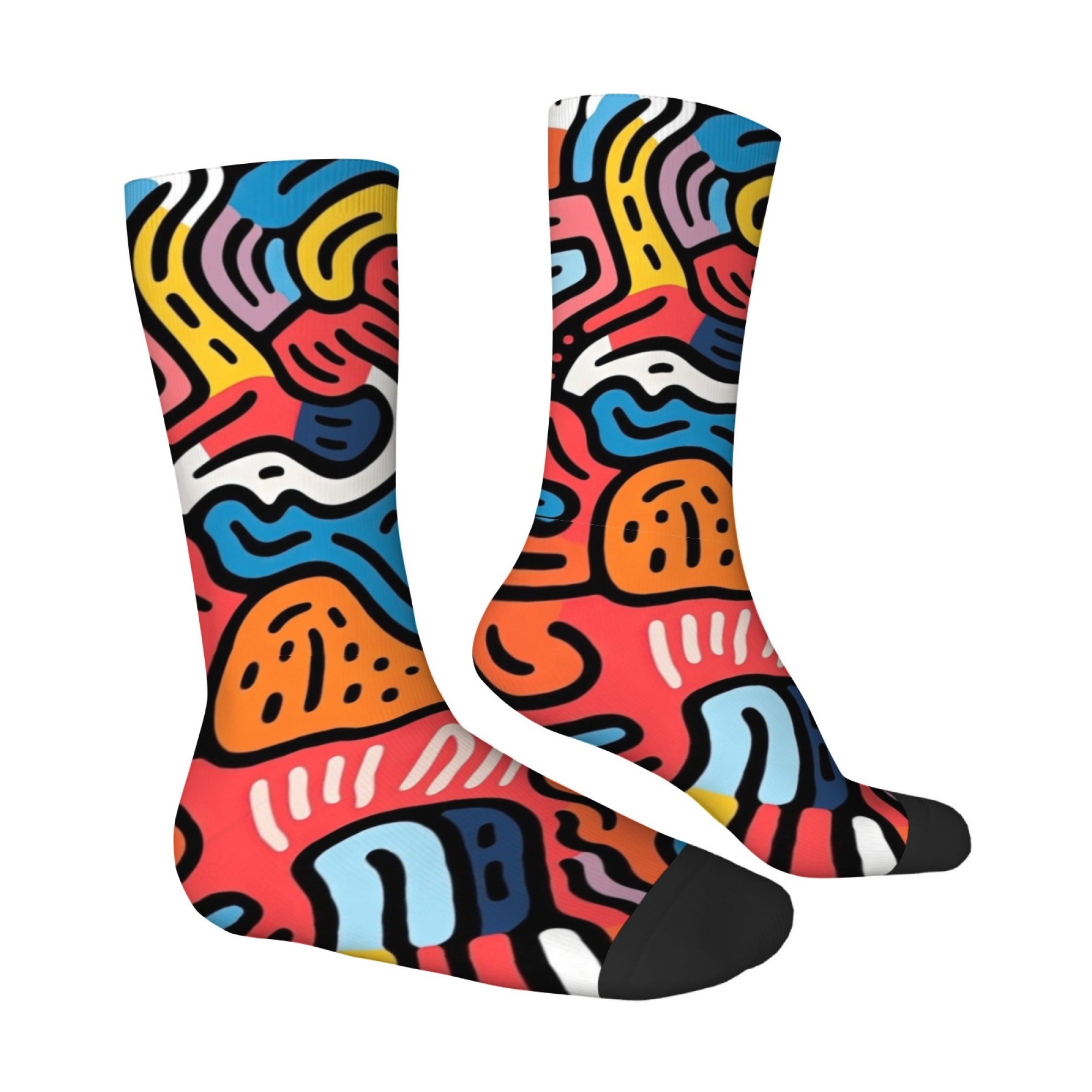 Chaussettes pour hommes à impr - Quirky Street Fashion avis et prix