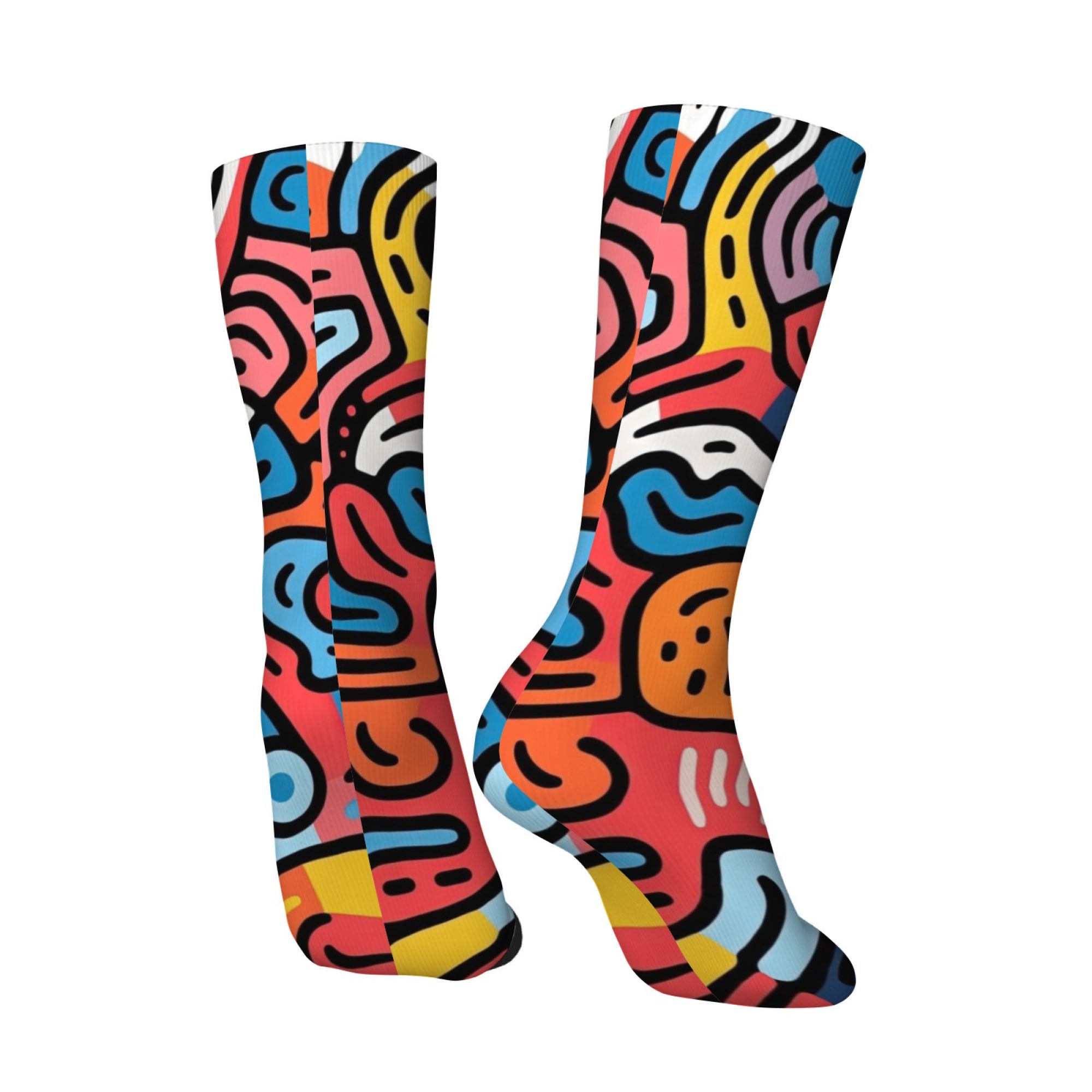 Chaussettes pour hommes à impr - Quirky Street Fashion avis et prix