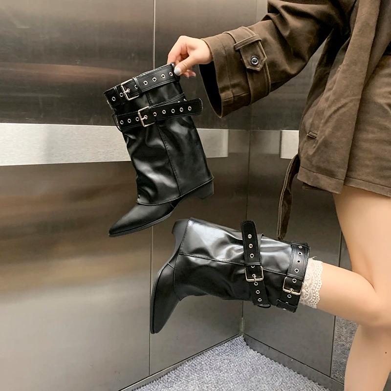 2025 bout pointu femmes bottes - Street Fashion Dress avis et prix