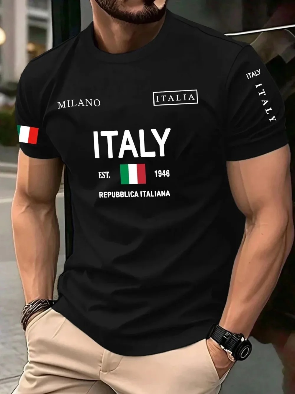 T-shirt Homme Respirant à Séch - Street Fashion In Milan avis et prix