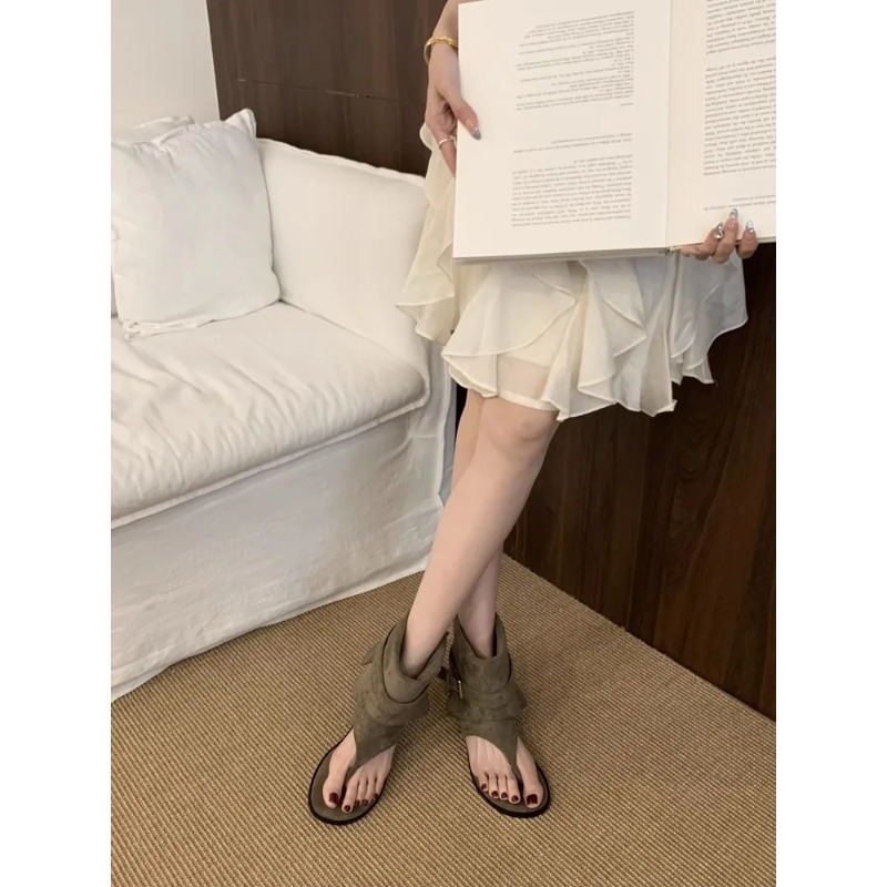 Nouvelles Sandales Bottes d'ét - Street Fashion Rome 2026 avis et prix