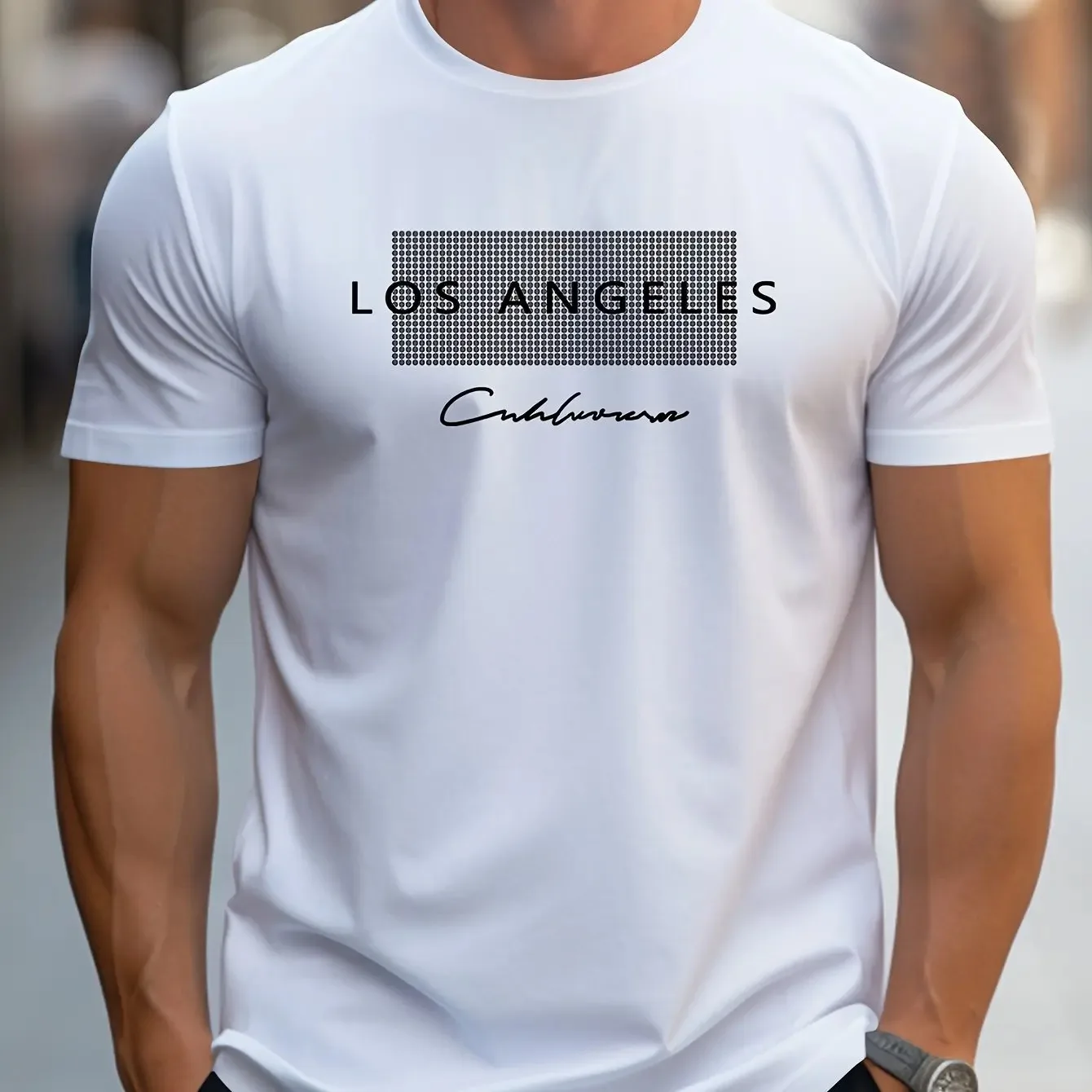 T-shirt décontracté ample pour - Street Fashion Los Angeles avis et prix