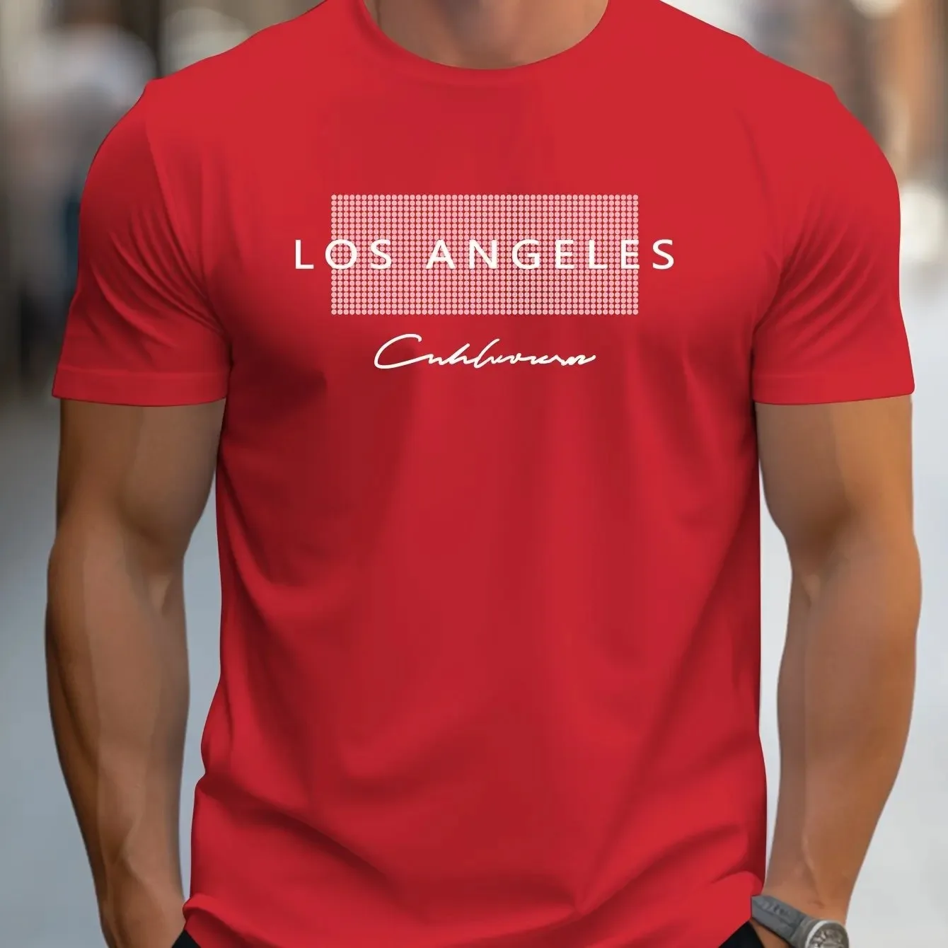 T-shirt décontracté ample pour - Street Fashion Los Angeles avis et prix