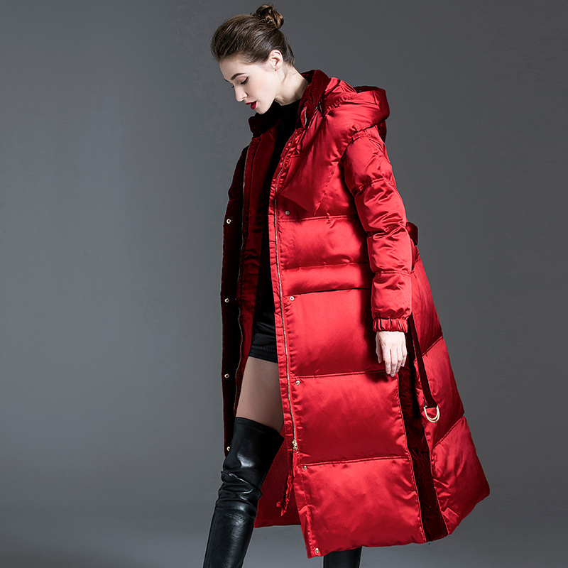 Manteau à capuche en duvet de  - Street Fashion High End avis et prix