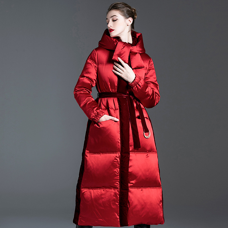 Manteau à capuche en duvet de  - Street Fashion High End avis et prix