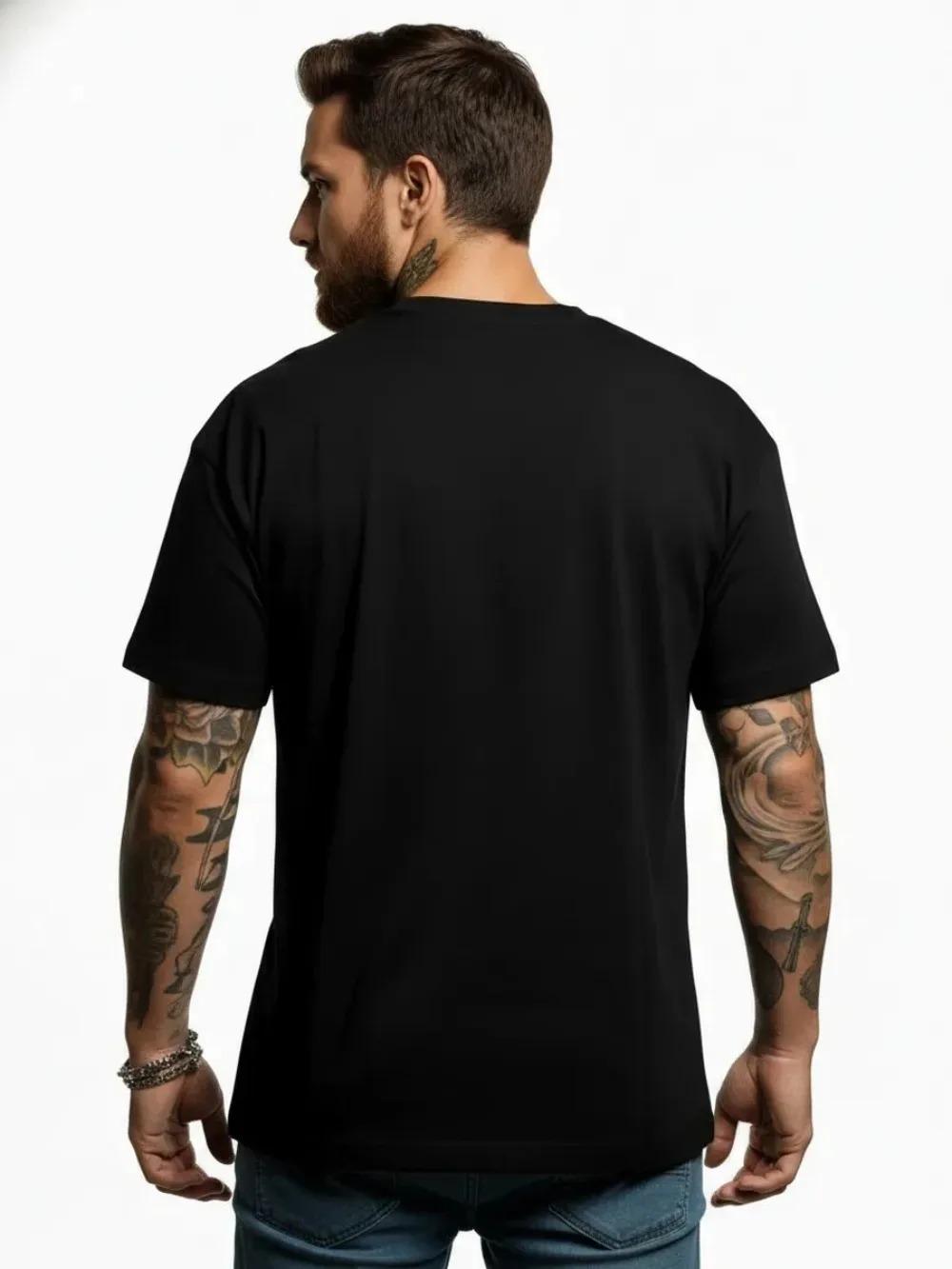 T-shirt avec motif imprimé de  - Street Fashion Outfit For Men avis et prix