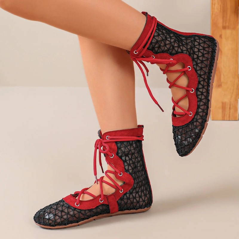 Bottes courtes élégantes à bou - Street Fashion Plus Size avis et prix
