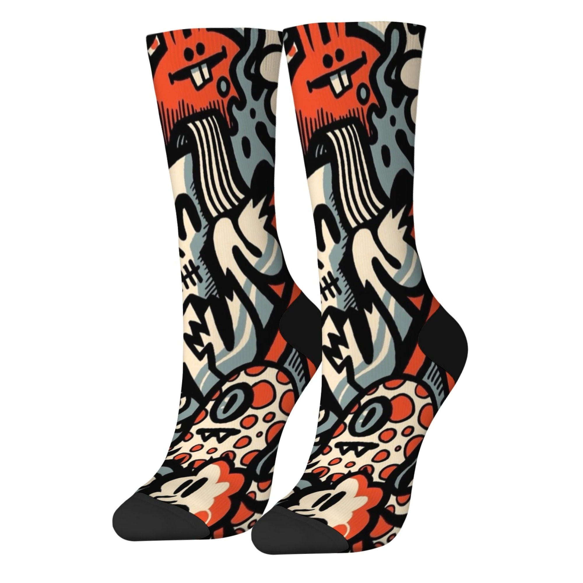 Chaussettes pour hommes à impr - Quirky Street Fashion avis et prix