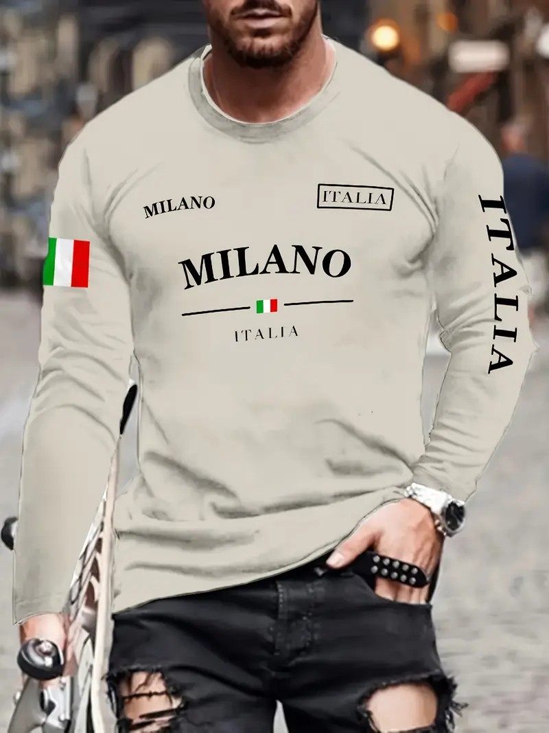 T-shirt à manches longues pour - Street Fashion In Milan avis et prix